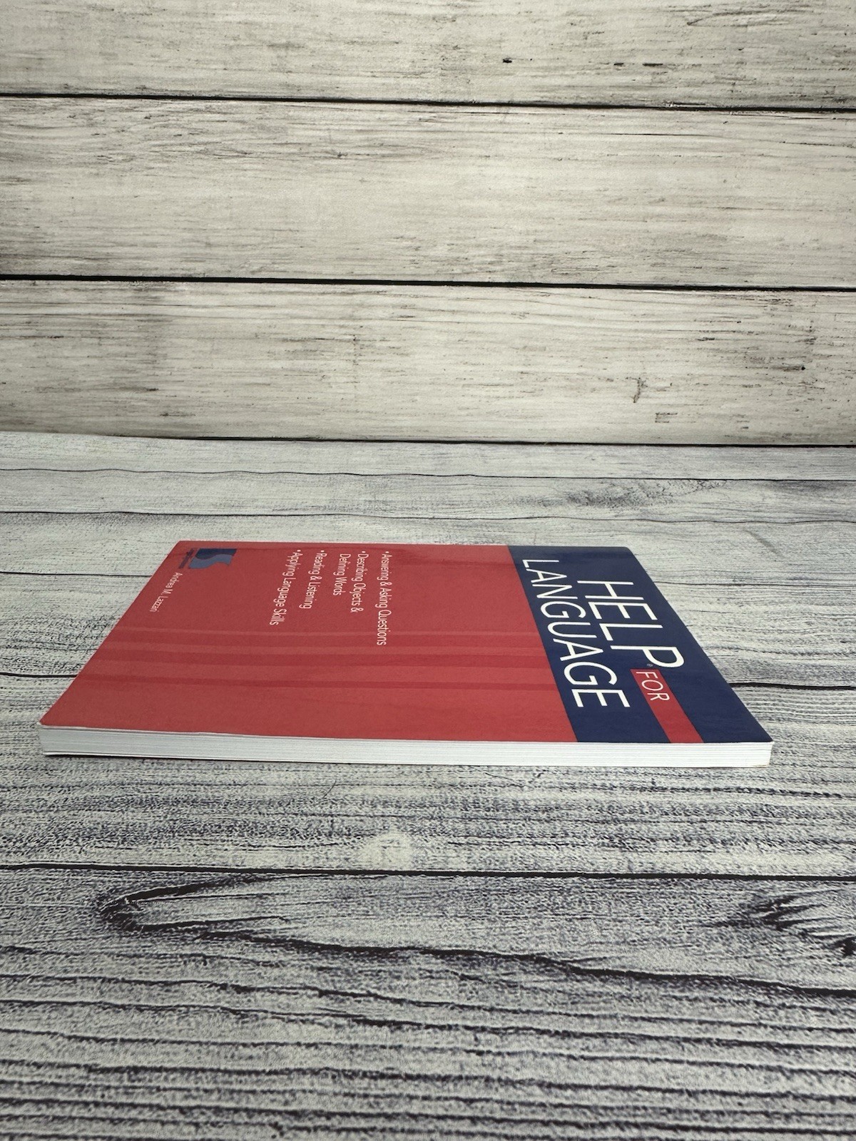 HELP FOR LANGUAGE By Andrea M. Lazzari – Softcover – CD Included