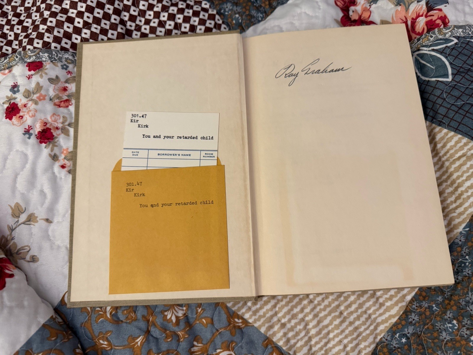 You And Your Retarded Child A Manual For Parents Of Retarded Children 1956 Kirk