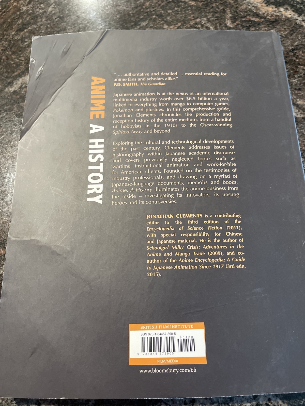 Anime A History Paperback by Jonathan Clements, Brand New USA Seller