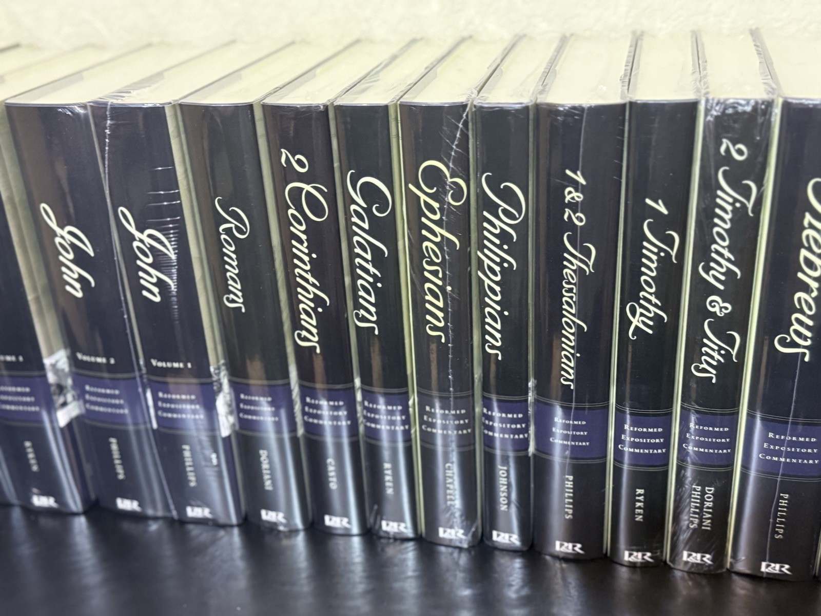 **New In ShrinkWrap** Reformed Expository Commentary – New Testament Individual