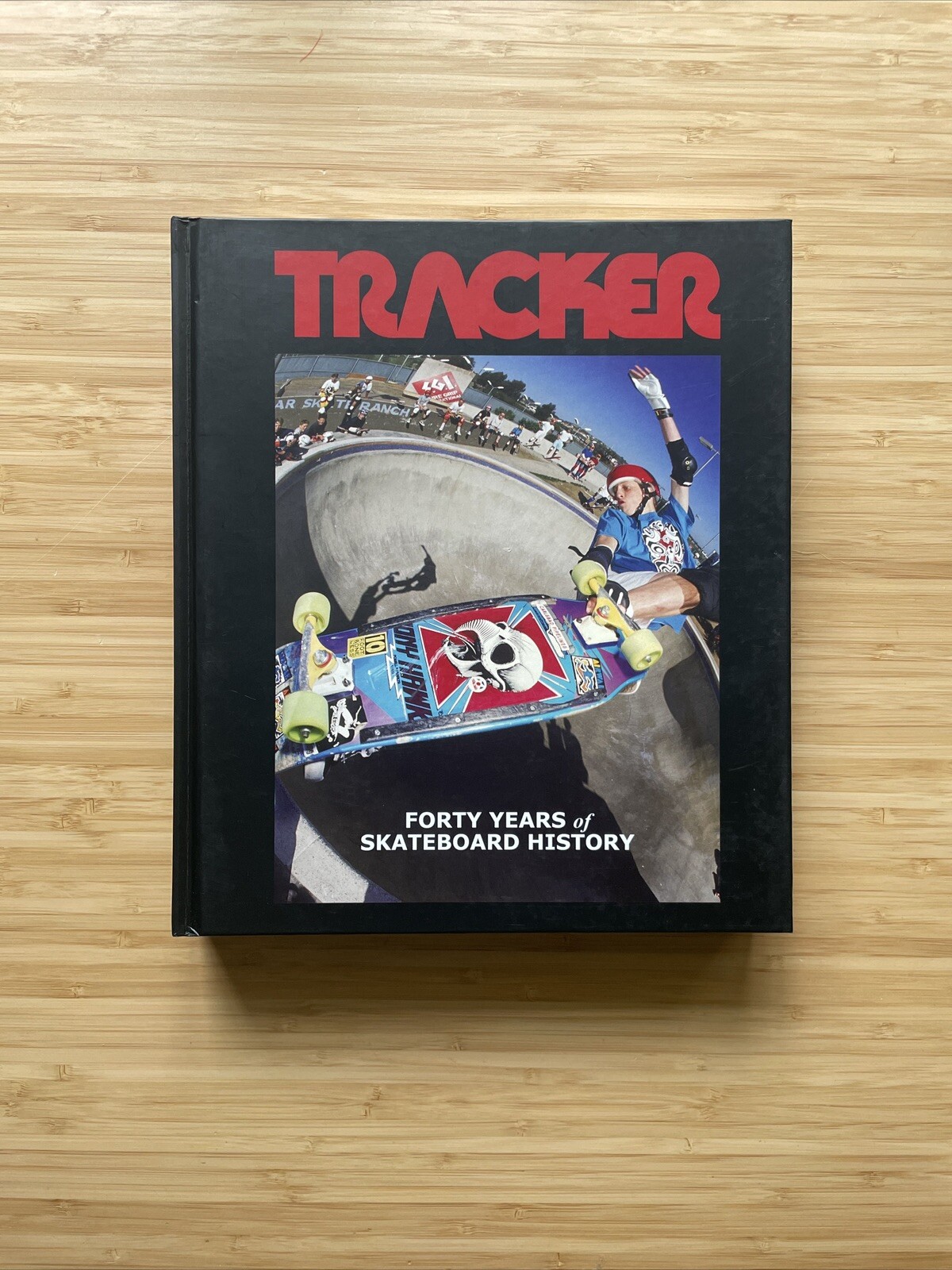 Tracker Trucks Forty Years of Skateboard History Hardcover Collectable (Signed!)