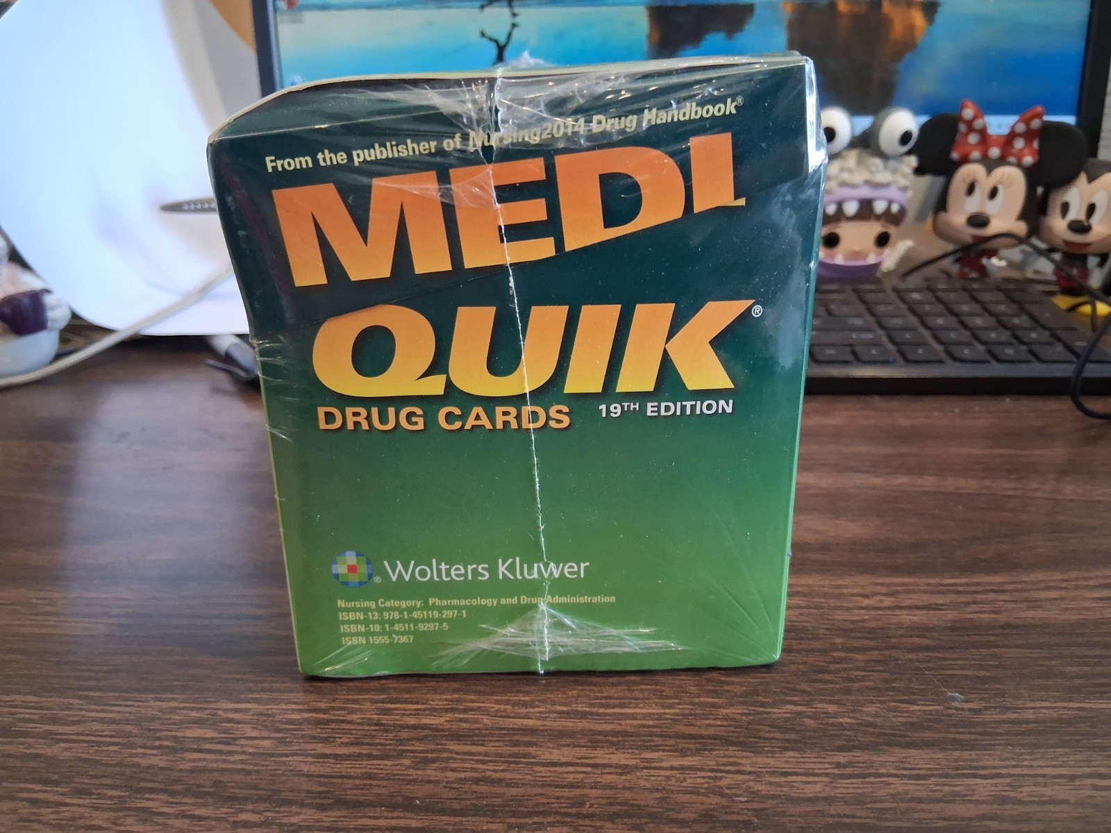 MEDIQUIK DRUG CARDS Nursing Reference Medications 19th edition Kluwer SEALED BOX