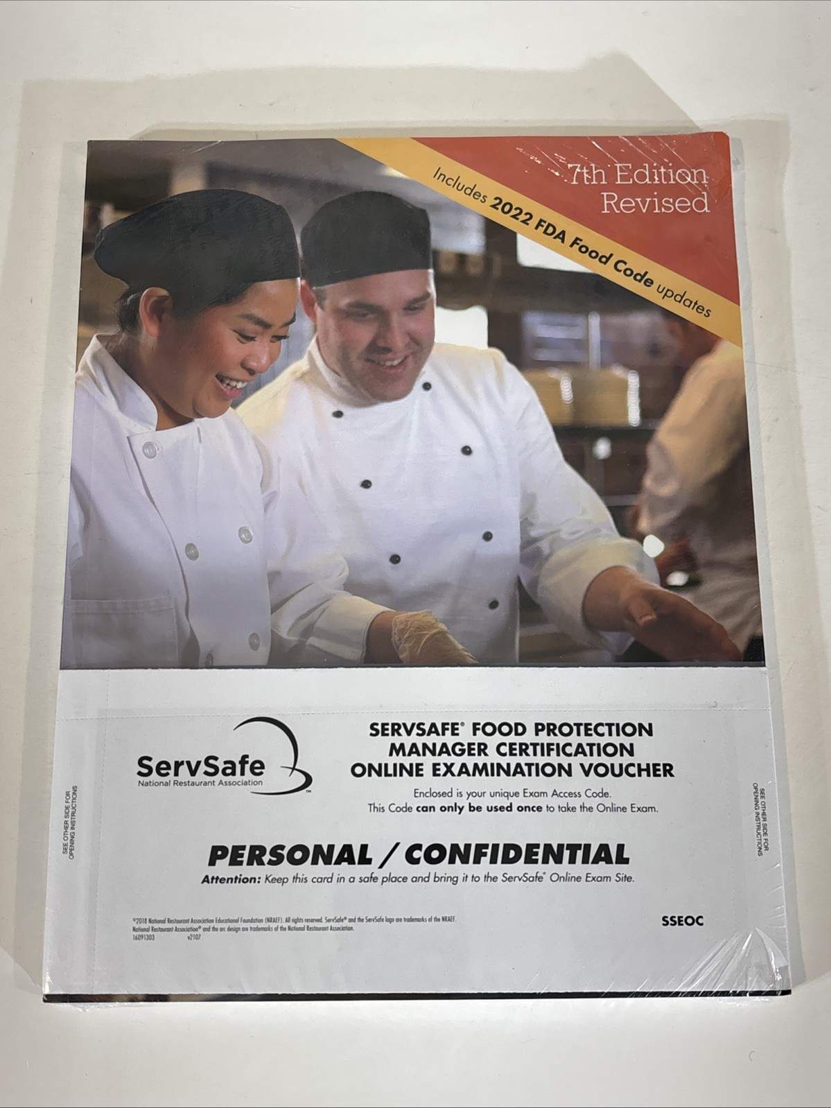 Servsafe Manager 7th Edition Revised INCLUDES Online Examination Voucher