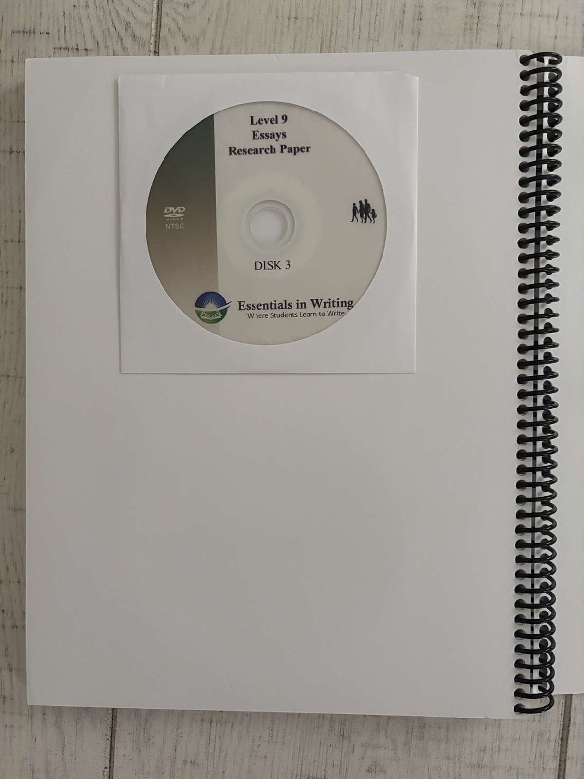 Essentials in Writing Level 9 Spiral Textbook & 3 DVD Set Matthew Stephens