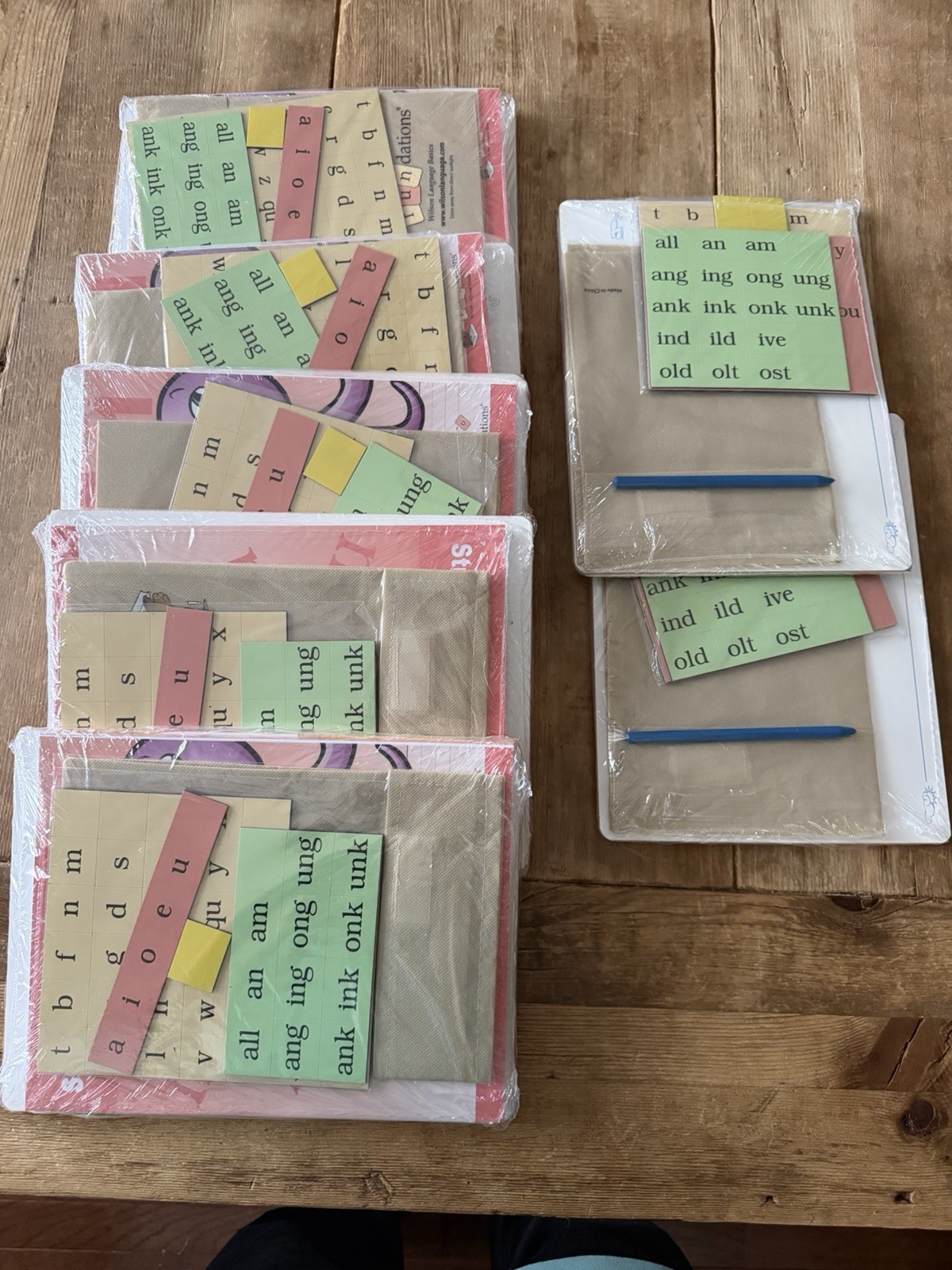 Wilson Reading System Fundations Student Kit Level K1 &2 BRAND NEW LOT OF 7 New