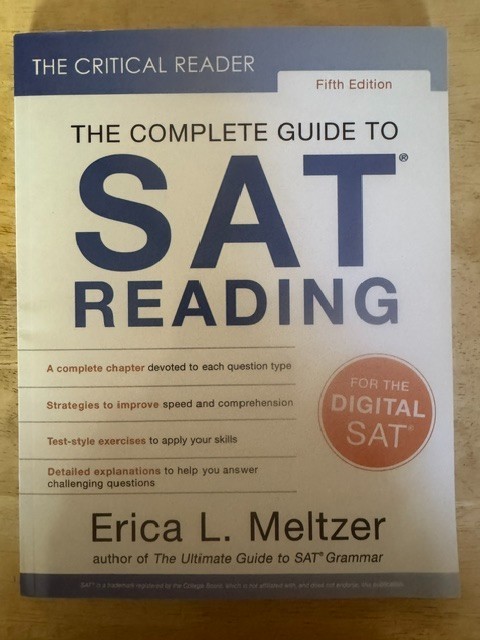 Ultimate Guide to SAT Grammar, 5th Edition by Erica L. Meltzer – For Digital SAT