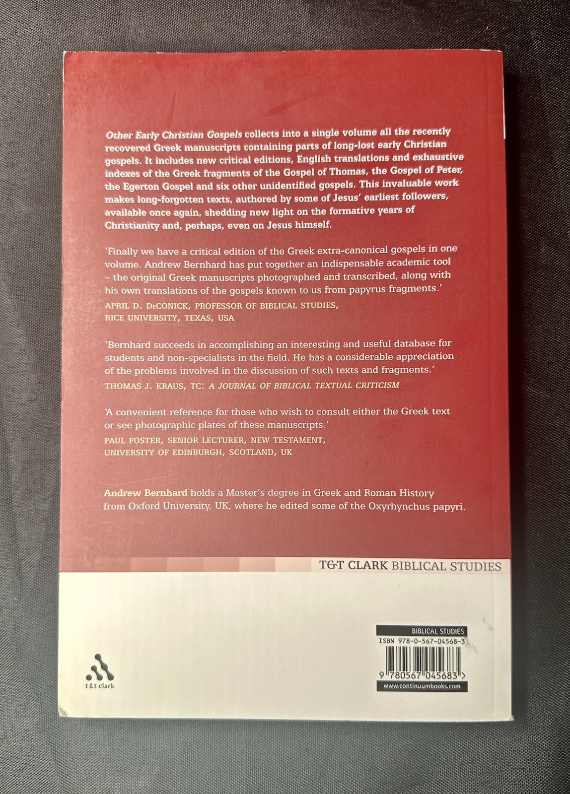 Other Early Christian Gospels: A Critical Edition of the Surviving Greek Manuscr