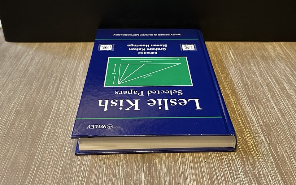 LESLIE KISH: SELECTED PAPERS By Graham Kalton & Steven Heeringa 2003 Hardcover