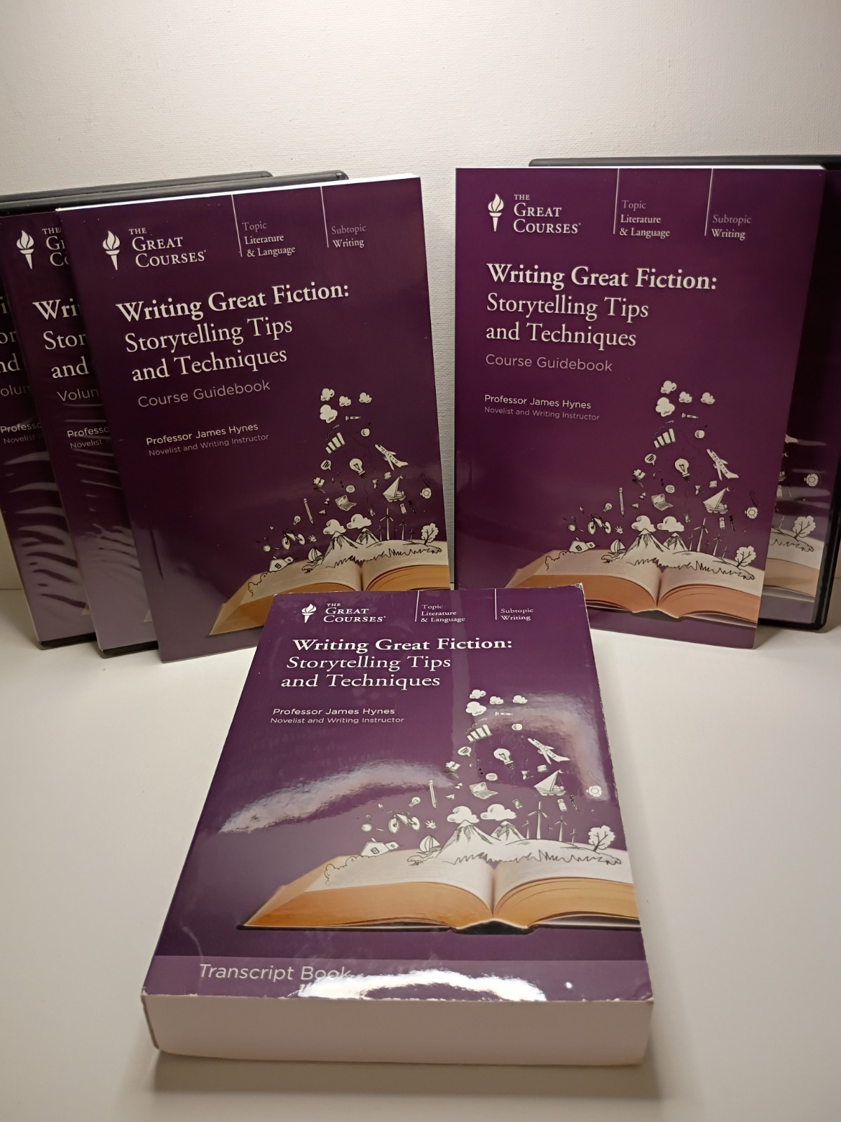 The Great Courses: Writing Great Fiction: Storytelling Tips,, DVDs + Audio CDs
