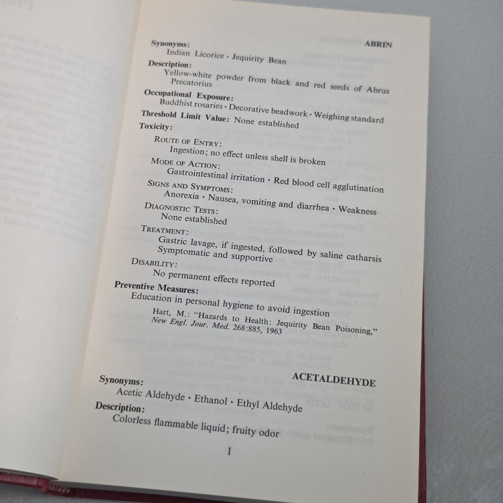 Handbook of Industrial Toxicology by E. R. Plunkett 1976 Hardcover
