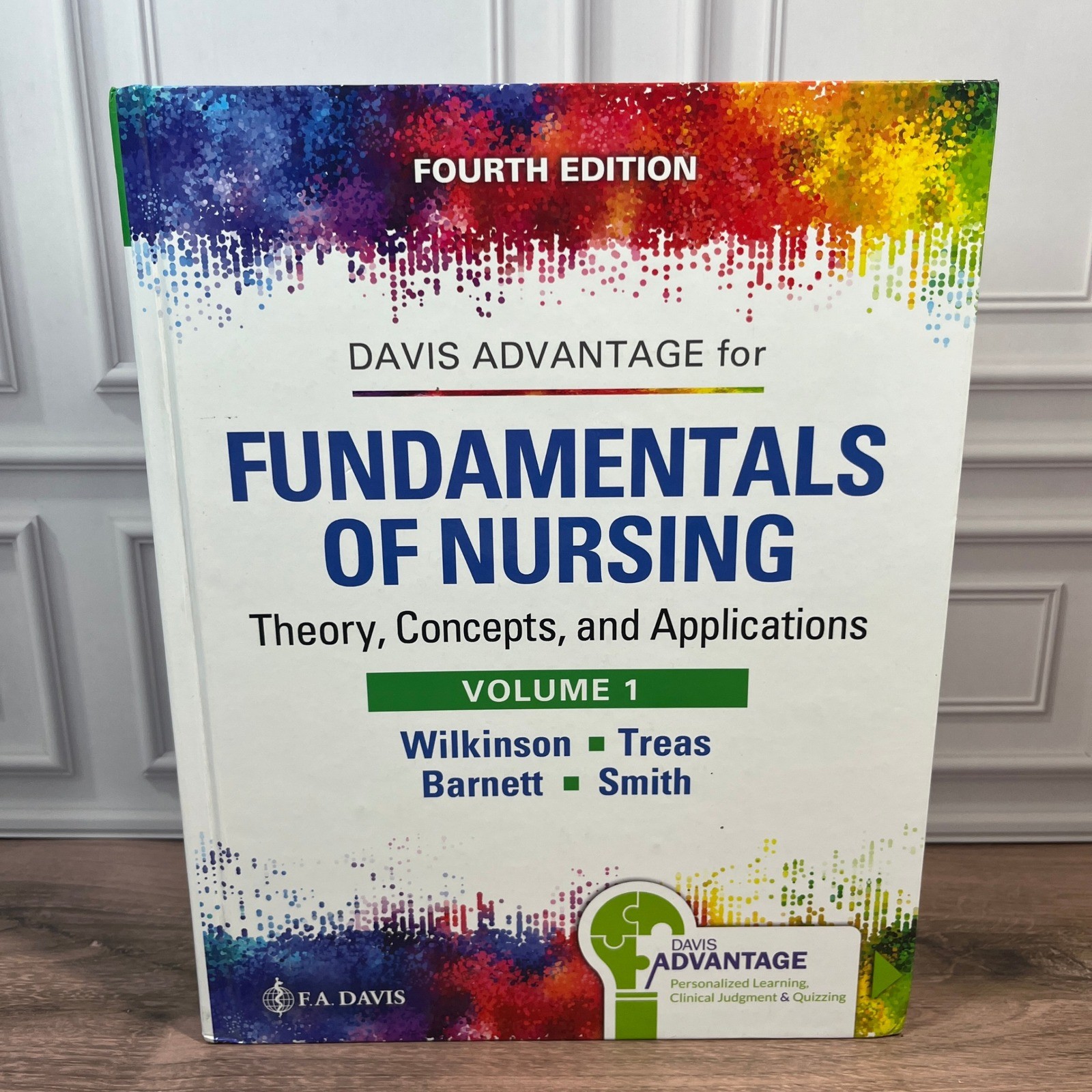 F.A. Davis Fundamentals of Nursing Textbook Bundle 4th Edition 4 Books Set
