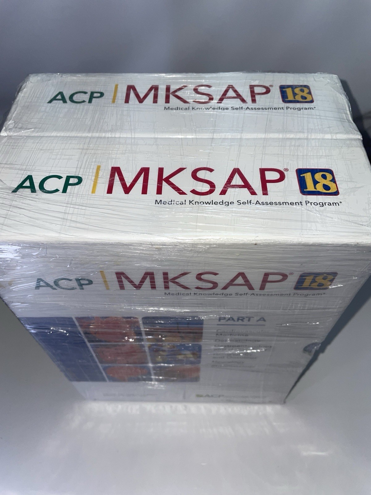 ACP MKSAP 18 Parts A & B 11 Book Set 2018 American College of Physicians TPB🫡