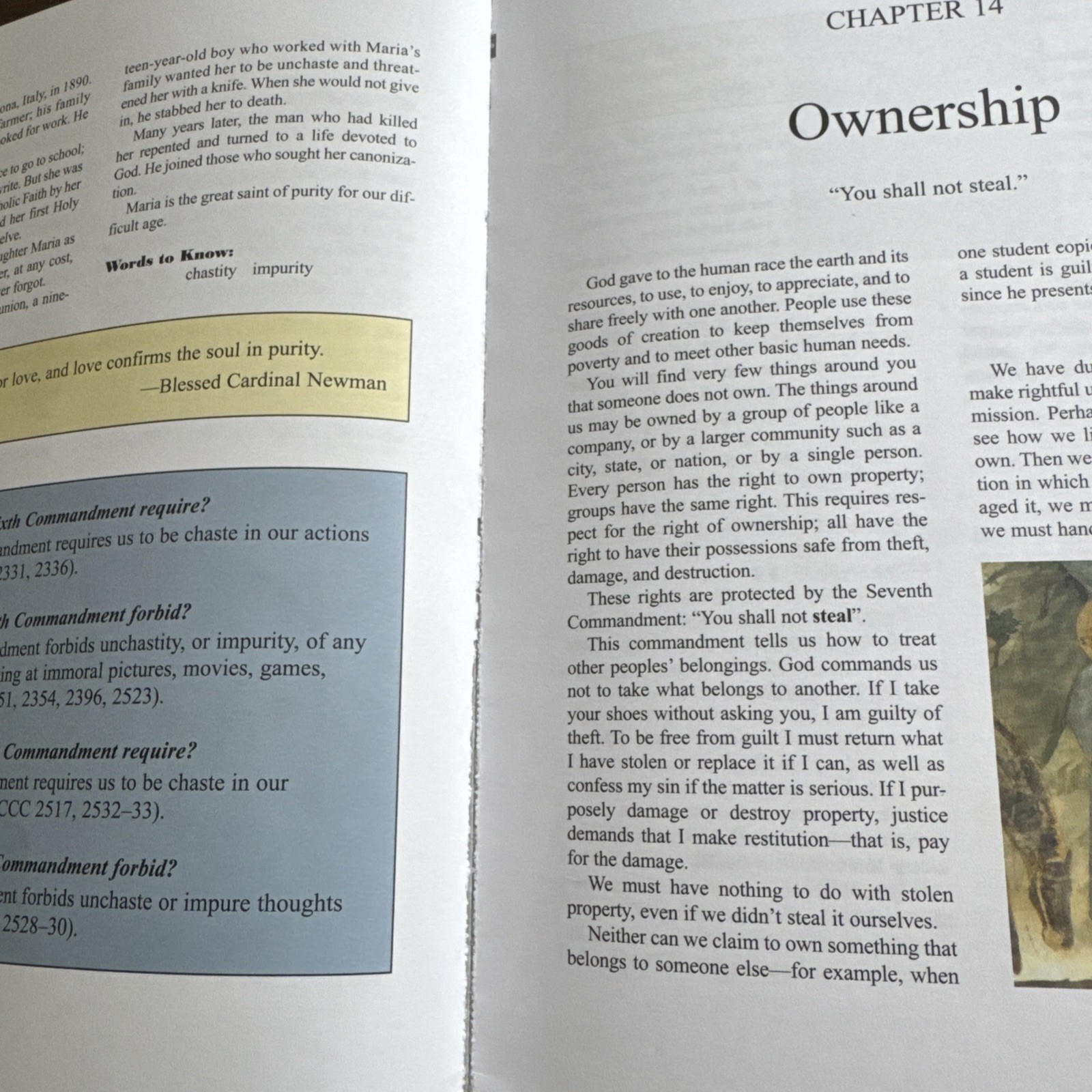 Catholic Heritage Curricula 6th Grade Religion Book Following Christ Homeschool