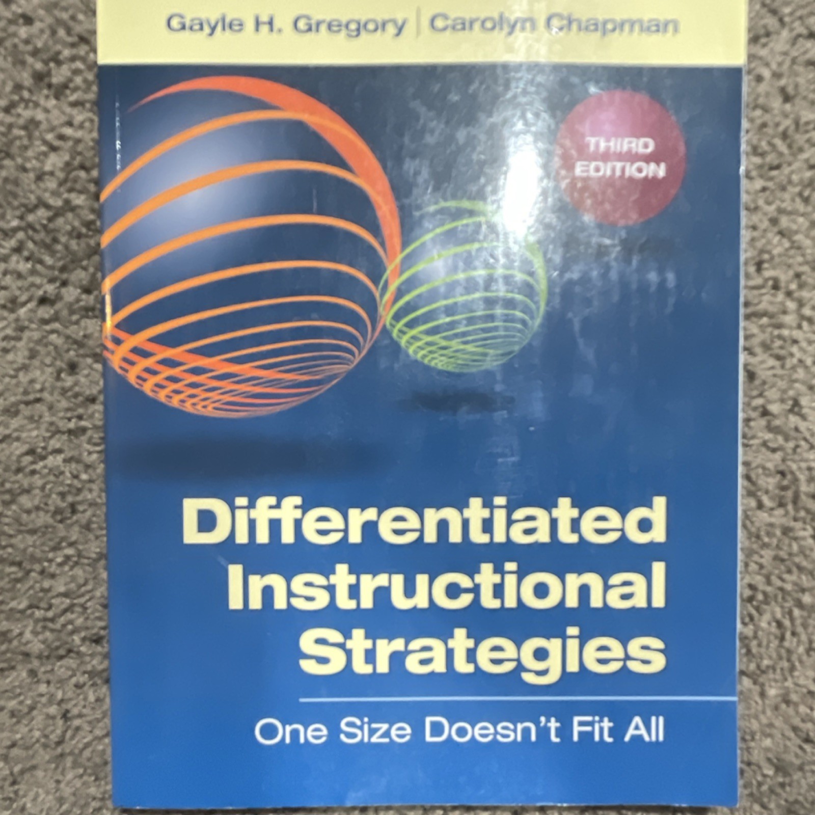 Corwin Differentiated Instructional Strategies 3rd Ed Gregory Paperback