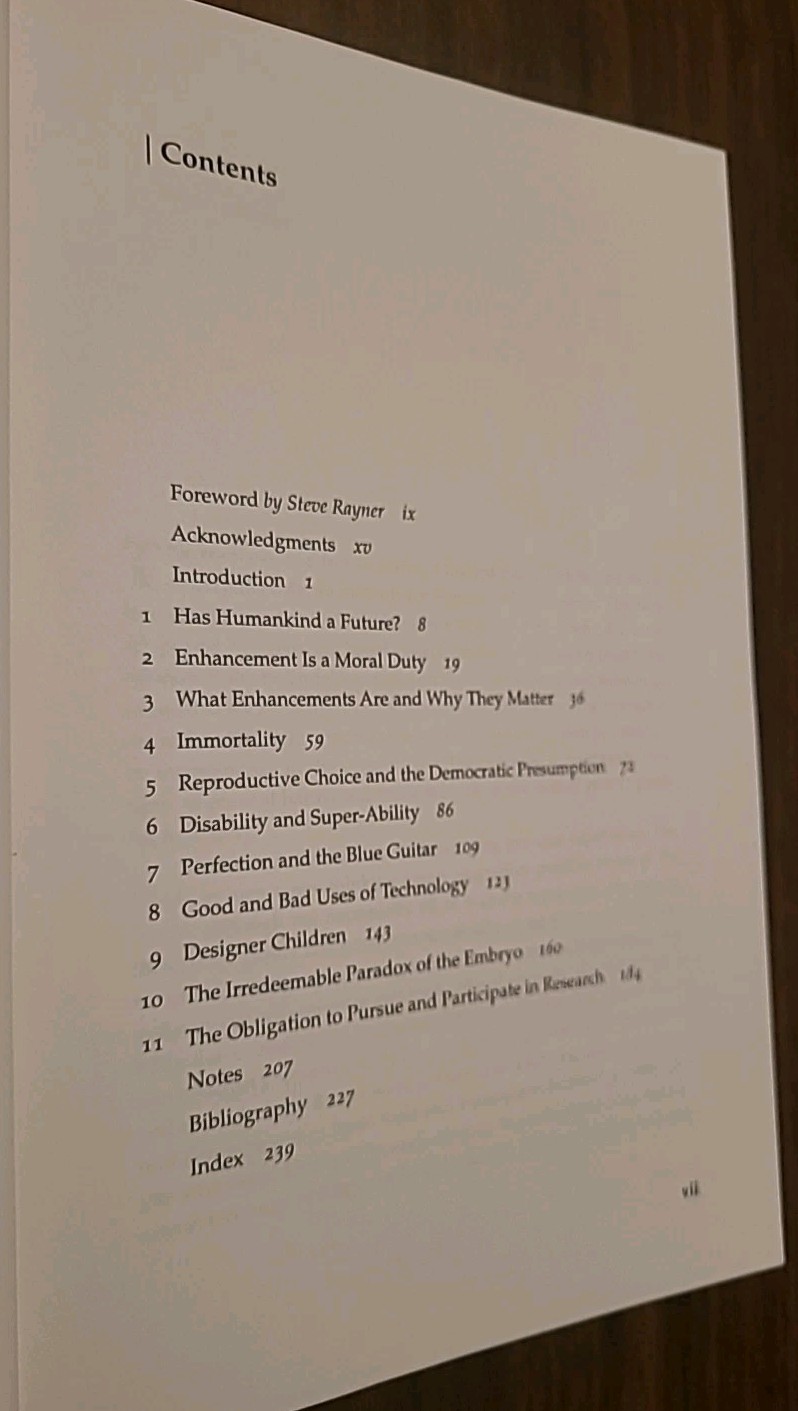 Enhancing Evolution : The Ethical Case for Making Better People by John…