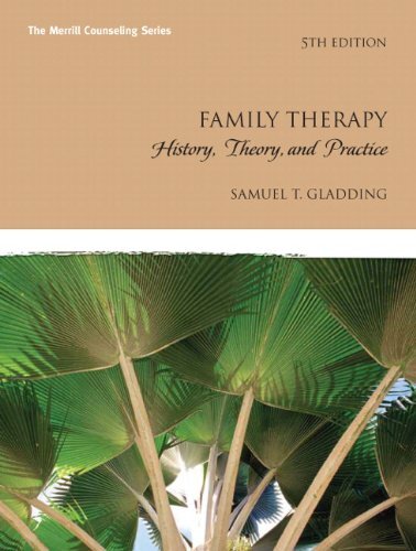 Family Therapy by S. Gladding