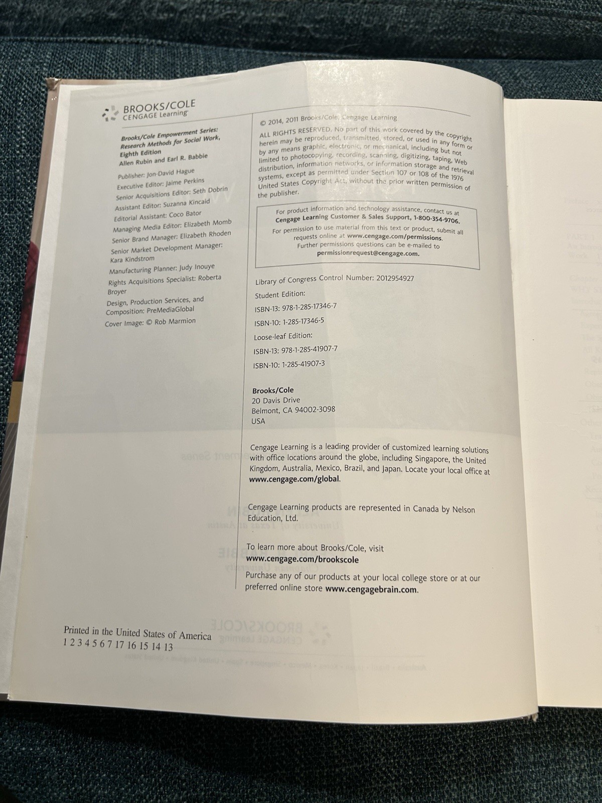 Research Methods for Social Work, 8th Edition (Brooks/Cole Empowerment Series),
