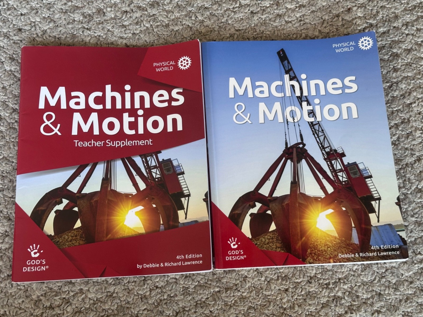 God’s Design for the Physical World Master Books SET + Teacher Guide Homseschool