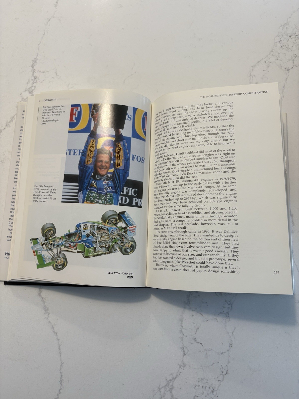 Cosworth, The Search For Power (3rd Edition), Graham Robson – Hardback book