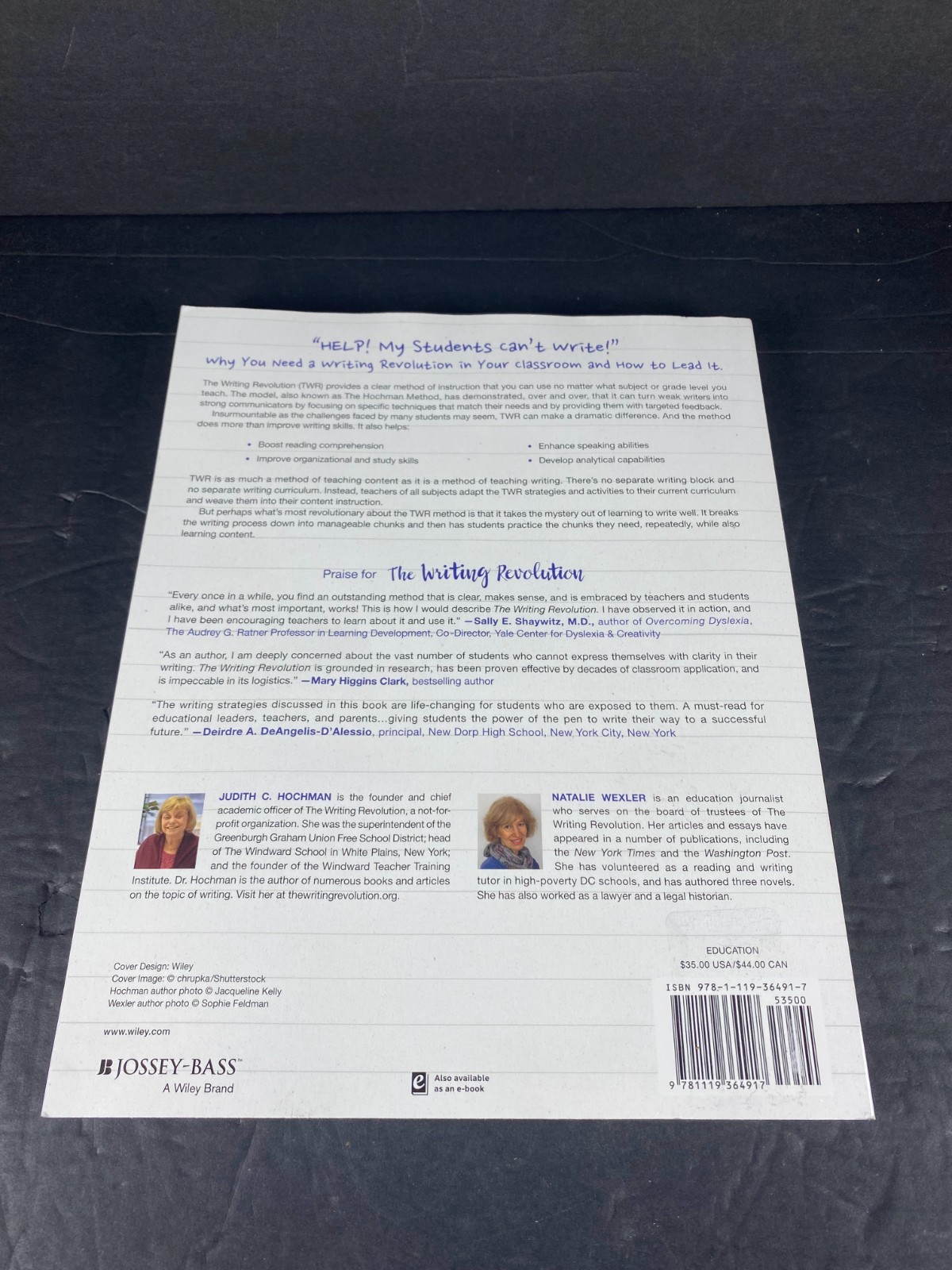 Writing Revolution : A Guide to Writing by Natalie Wexler and Judith C. Hochman