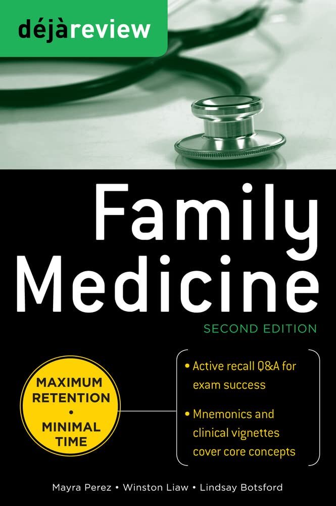 Deja Review Family Medicine, 2nd Edition – Perez, Mayra – Paperback – Very G…