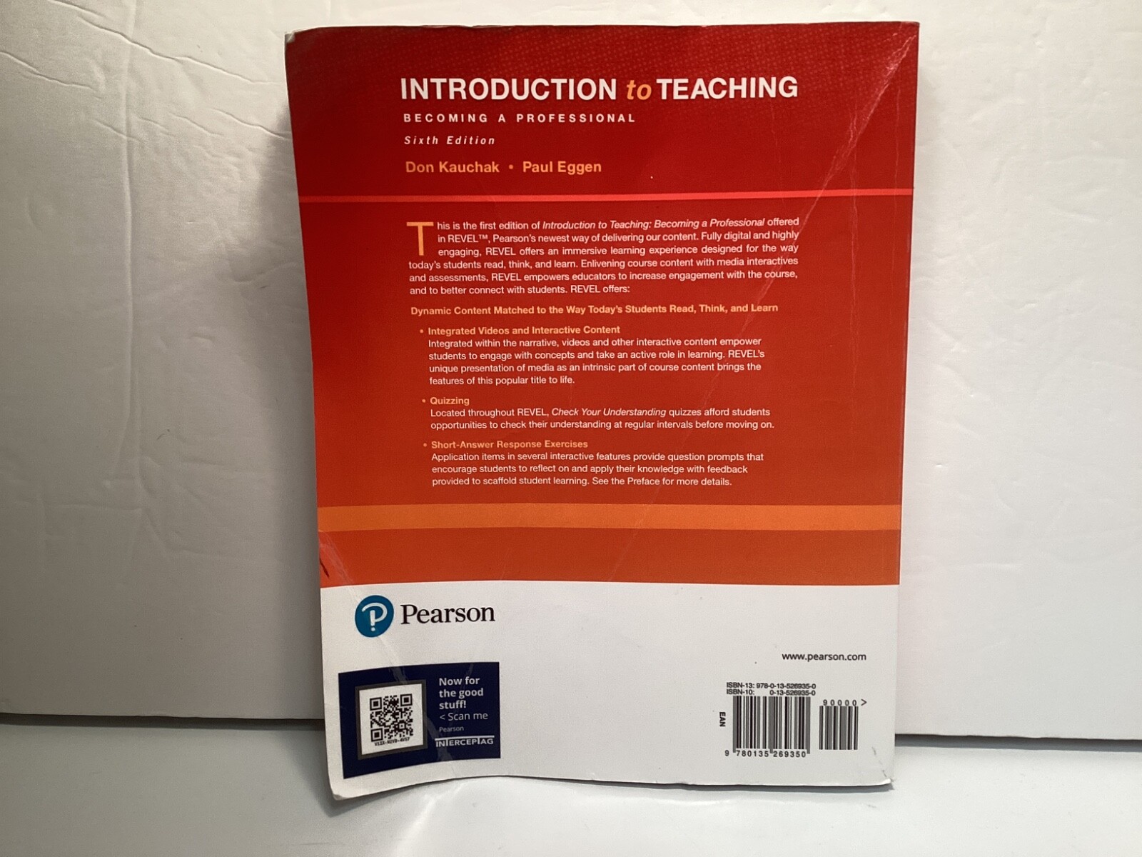 Introduction to Teaching: Becoming a Professional 6th Edition