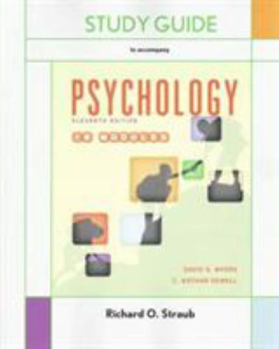 Study Guide for Psychology in Modules by David G. Myers