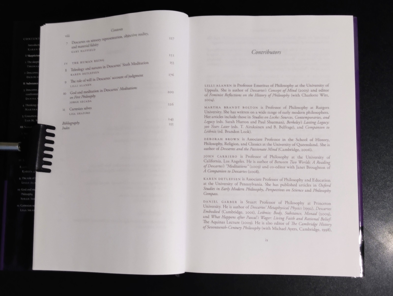 DESCARTES’ MEDITATIONS A Critical Guide – Karen Detlefsen (hc/dj) 2013