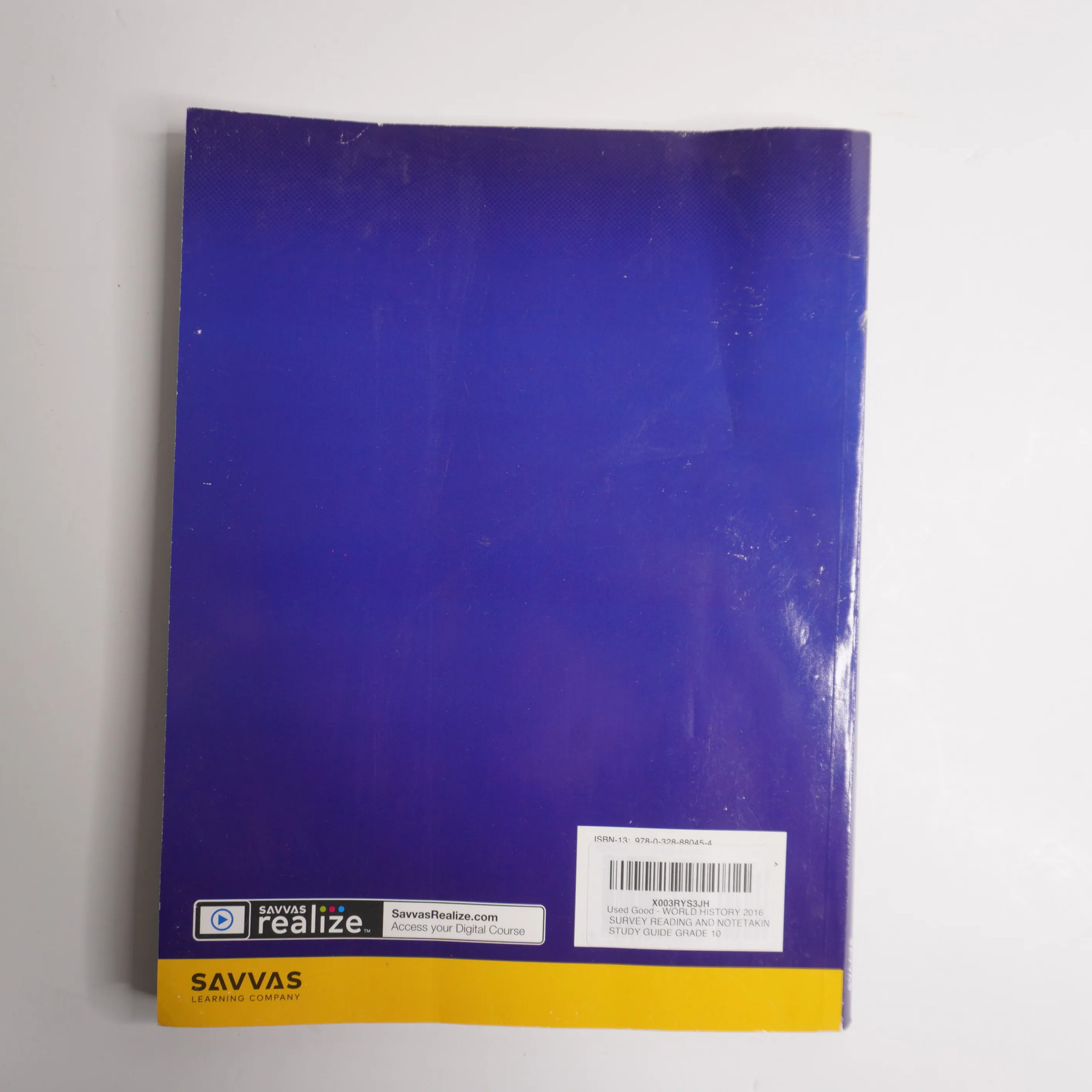 Savvas World History Reading and Note Taking Study Guide Workbook