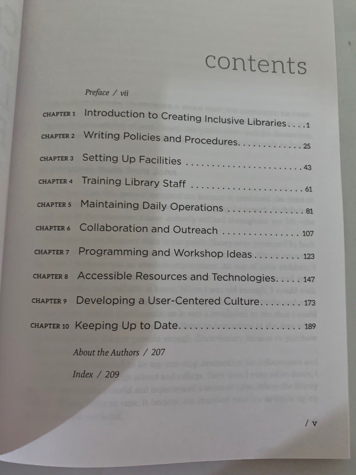 Creating Inclusive Library Environments Kowalsky & Woodruff TPB Ex-Library VG