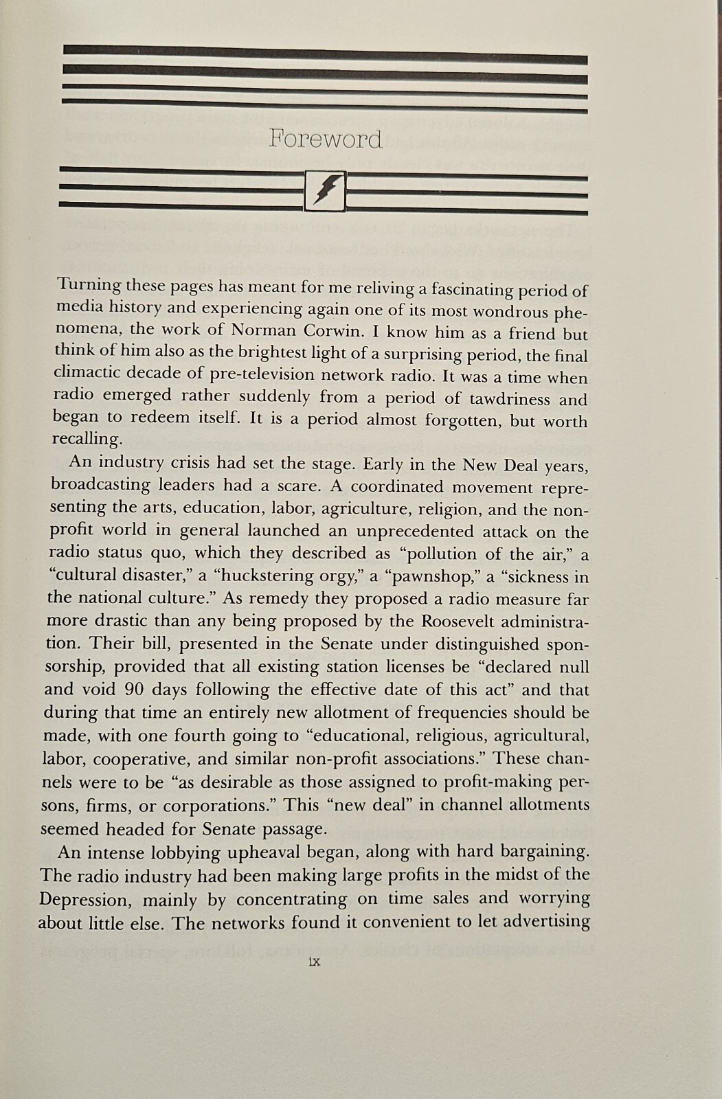 Norman Corwin and Radio : The Golden Years Hardcover R. LeRoy Bannerman