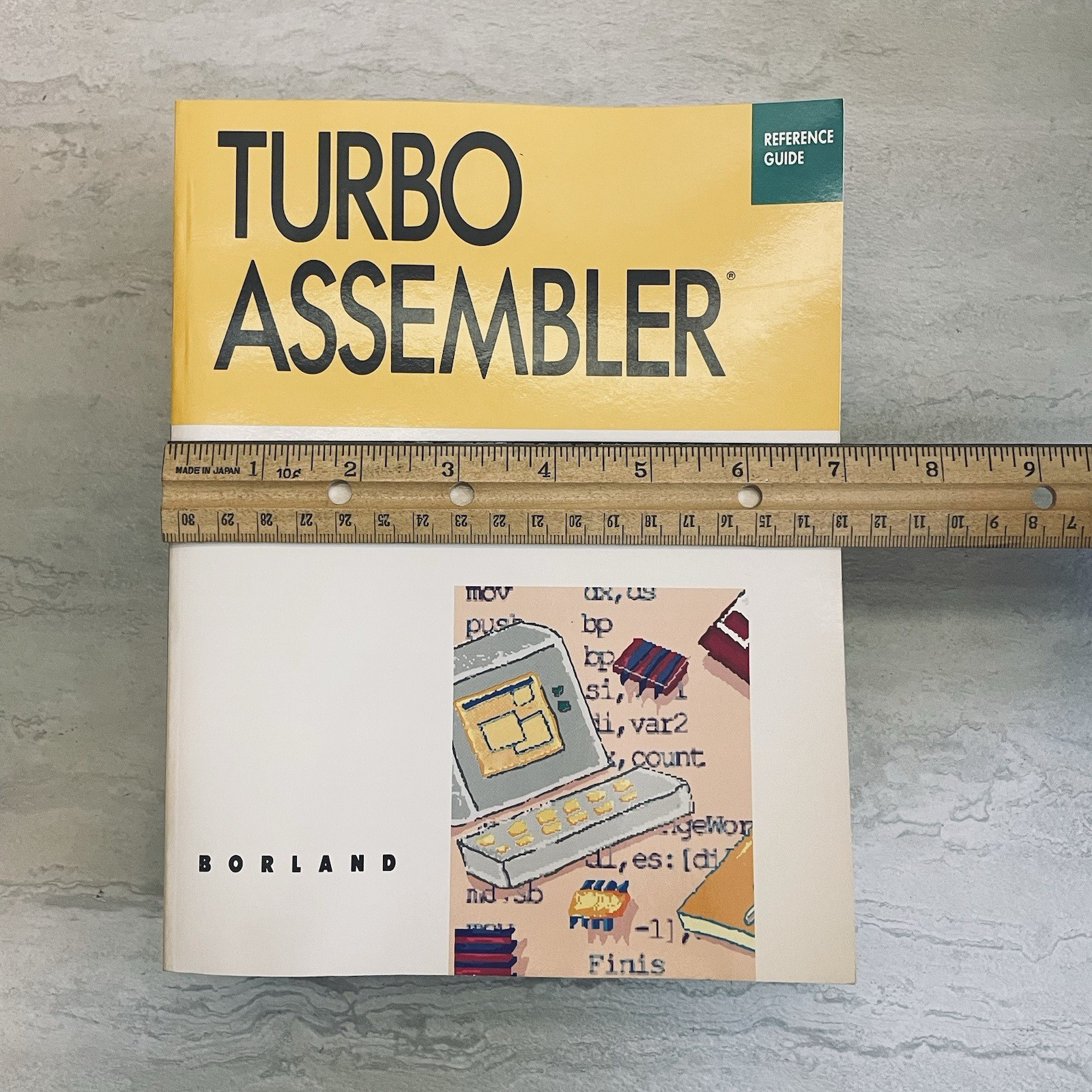 Turbo Assembler 1.0 Reference & User’s Guide Set – Borland 1988