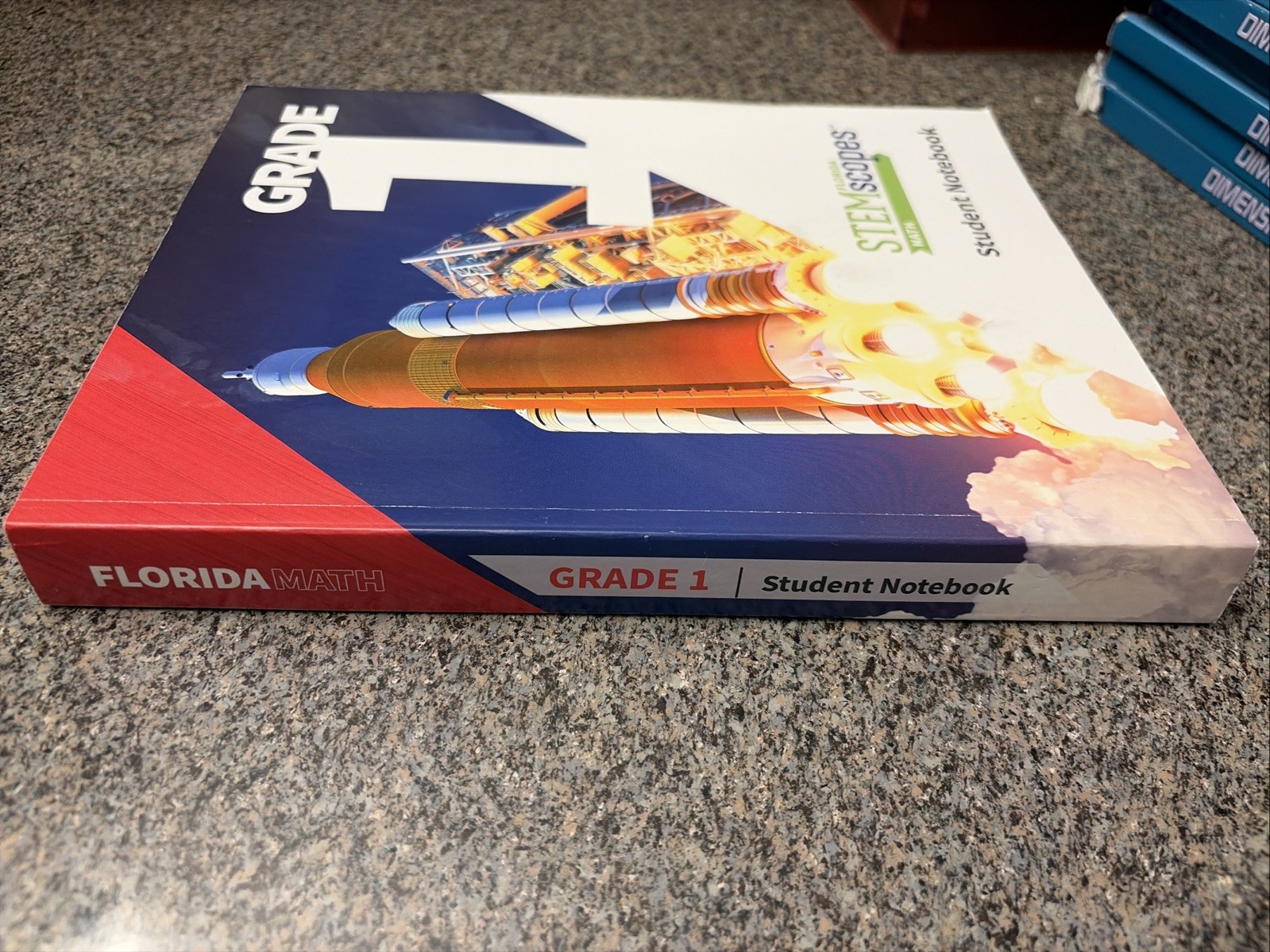 Florida STEMscopes Math Grade 1 Student Notebook, New