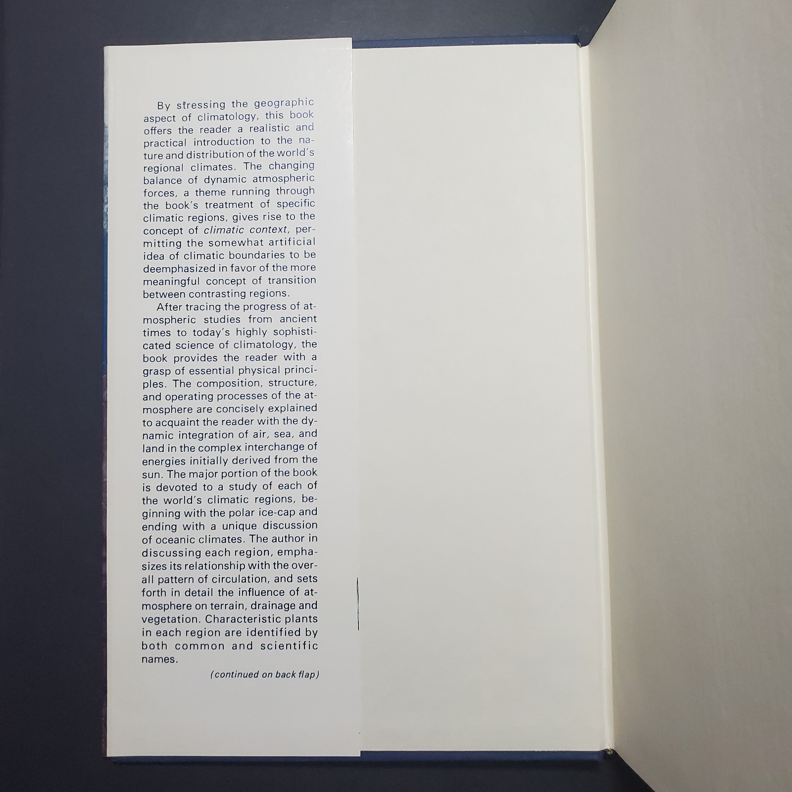 Climatology and World Climates by George R. Rumney Vintage 1968 HC 1st Ed. w/DJ