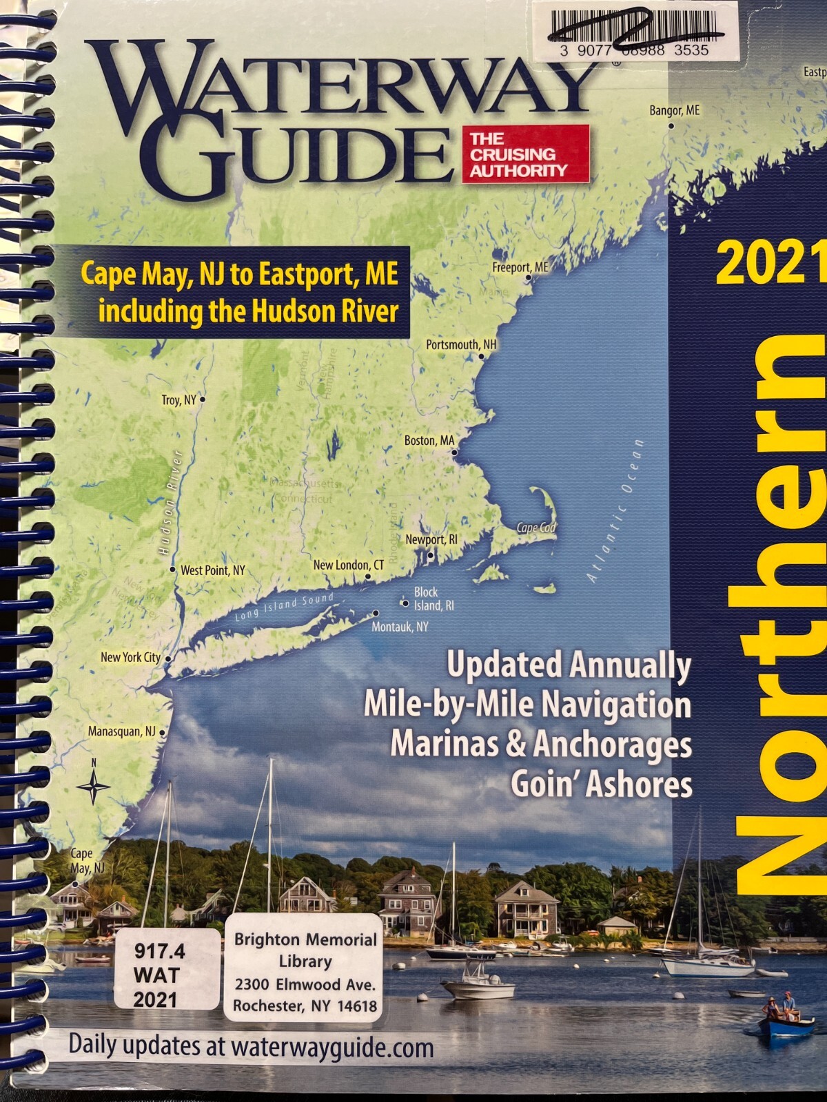 Waterway Guide Northern 2021 by Waterway Guide Media (2021, Trade Paperback)