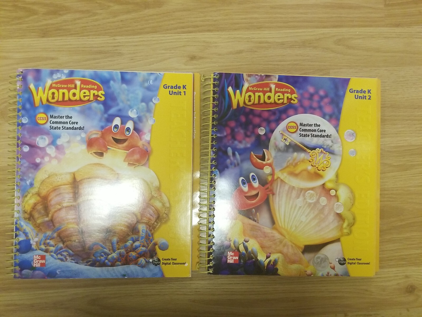 McGraw Hill Reading Wonders Grade K Teacher’s Edition Units 1-10 Homeschooling