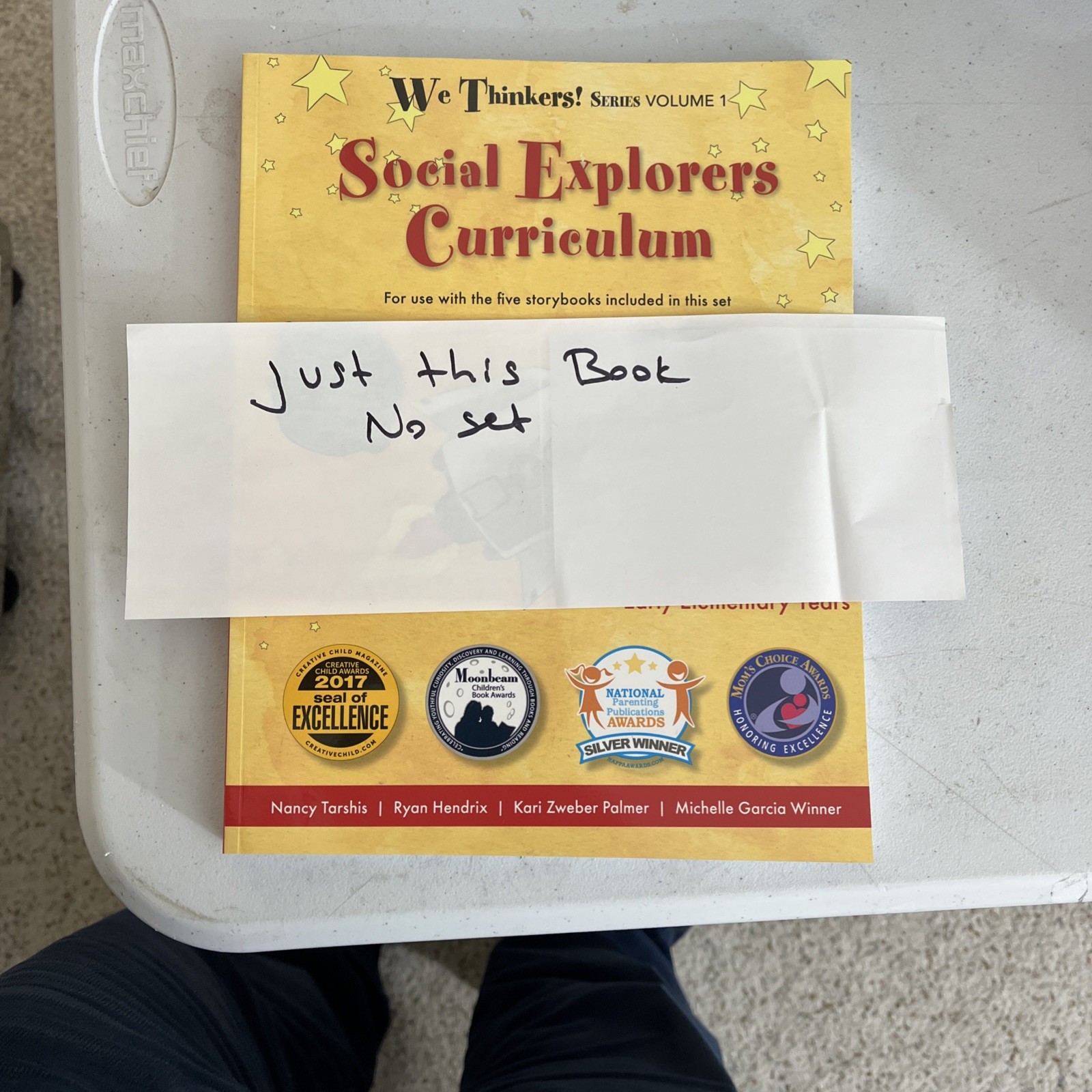 We Thinkers! Volume 1 Social Explorers by Michelle Garcia Winner, Nancy Tarshis,