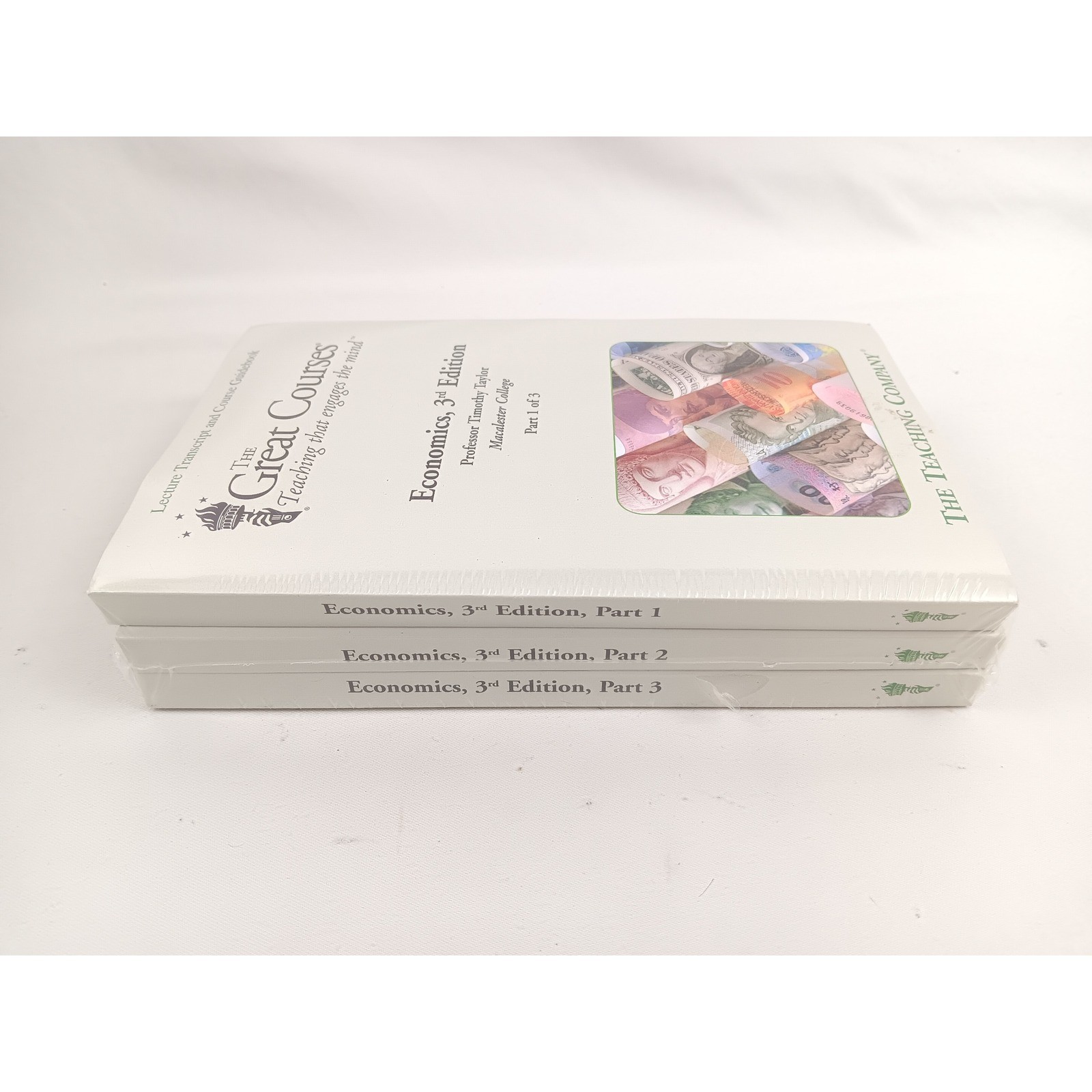 The Great Courses Economics Lecture Transcripts Professor Timothy Taylor NEW