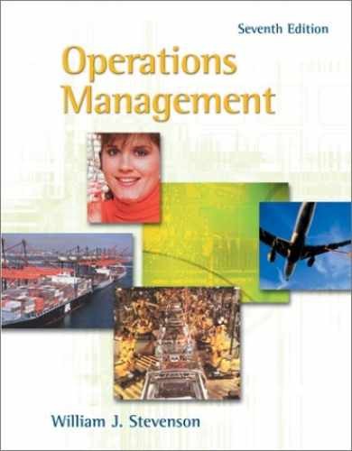 Operations Management with – Hardcover, by Stevenson William J; – Acceptable