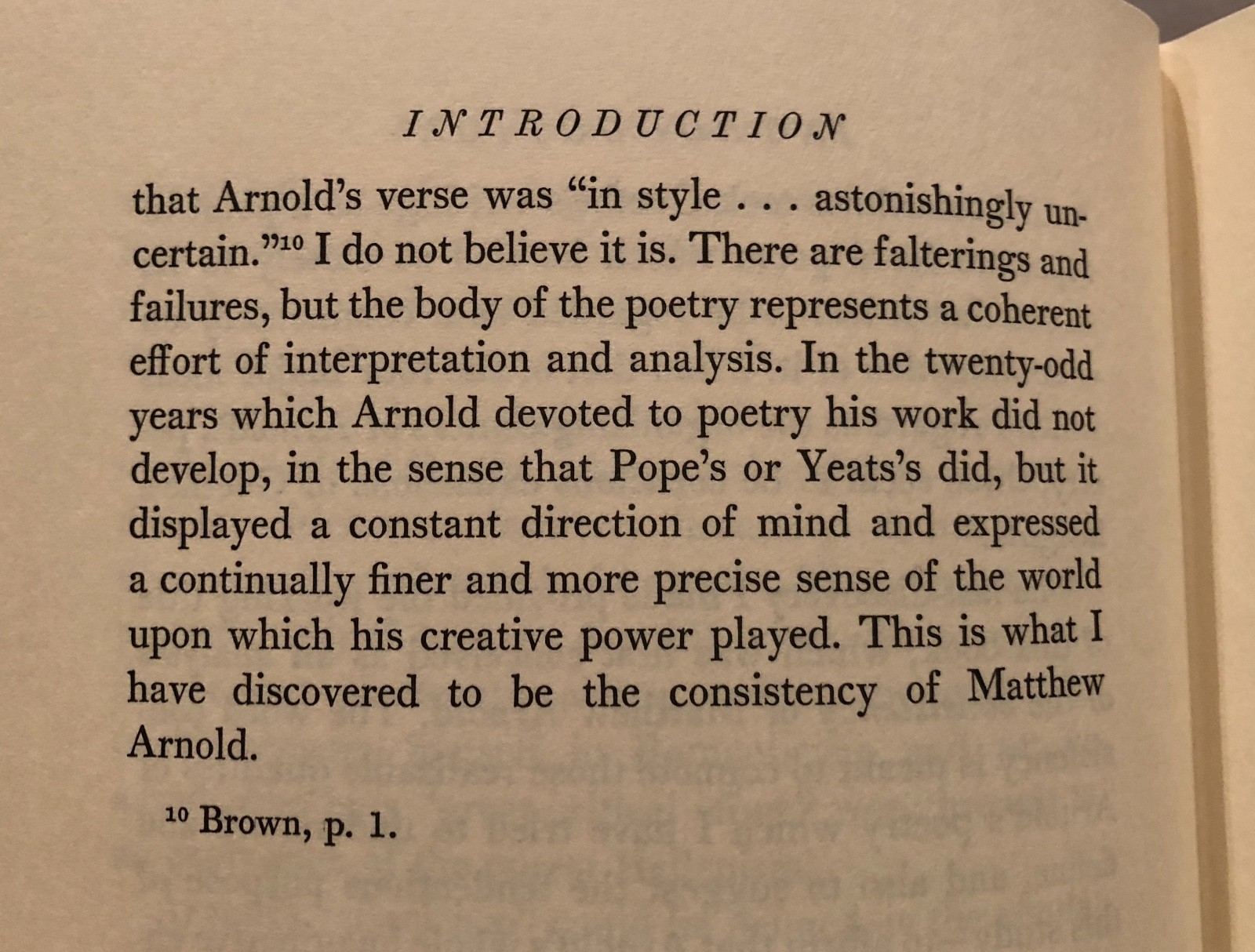 Matthew Arnold The Poet as Humanist by George Robert Stange (RARE, 1ST, SIGNED)
