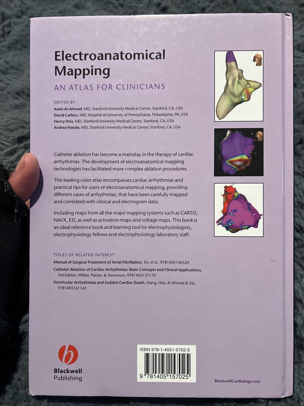 Electroanatomical Mapping : An Atlas for Clinicians by Andrea Natale (2008 B-470