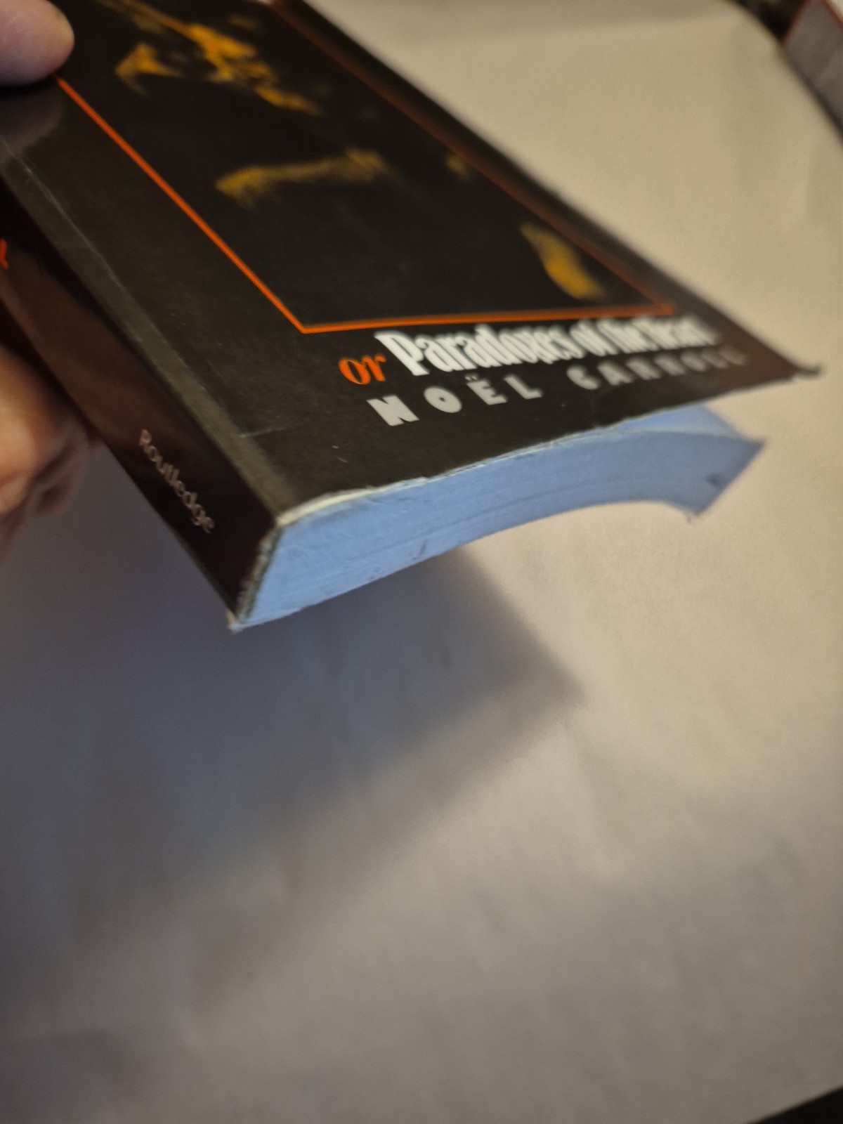 Philosophy of Horror : Or, Paradoxes of the Heart by Nöel Carroll (1990, Uk-B…