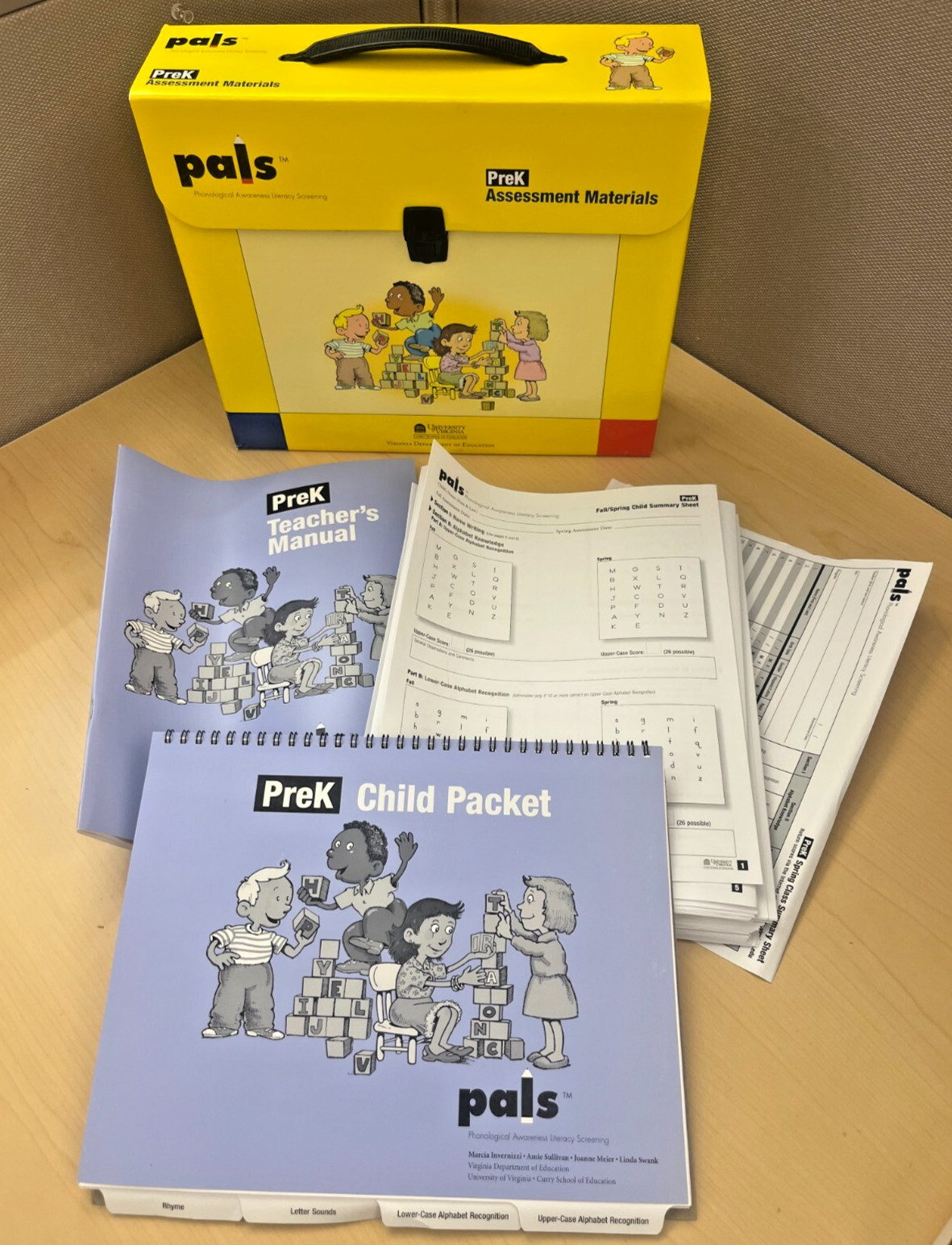 Pre-K pals: phonological awareness literacy screening