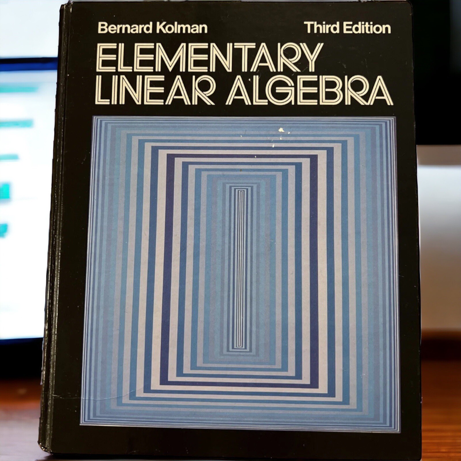 Elementary Linear Algebra Third Edition Bernard Kolman 1982 Macmillan