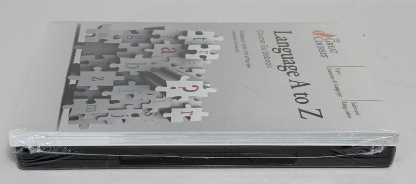 Great Courses : Language A to Z by John McWhorter Guidebook & 2 DVDs 2020 NEW