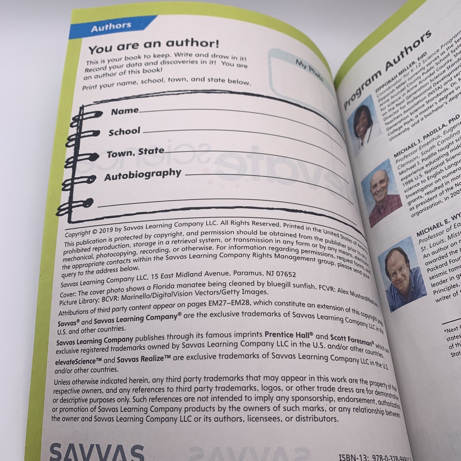 Elevate Science Homeschooling Grade 1 Florida Textbook/Workbook New – No Writing