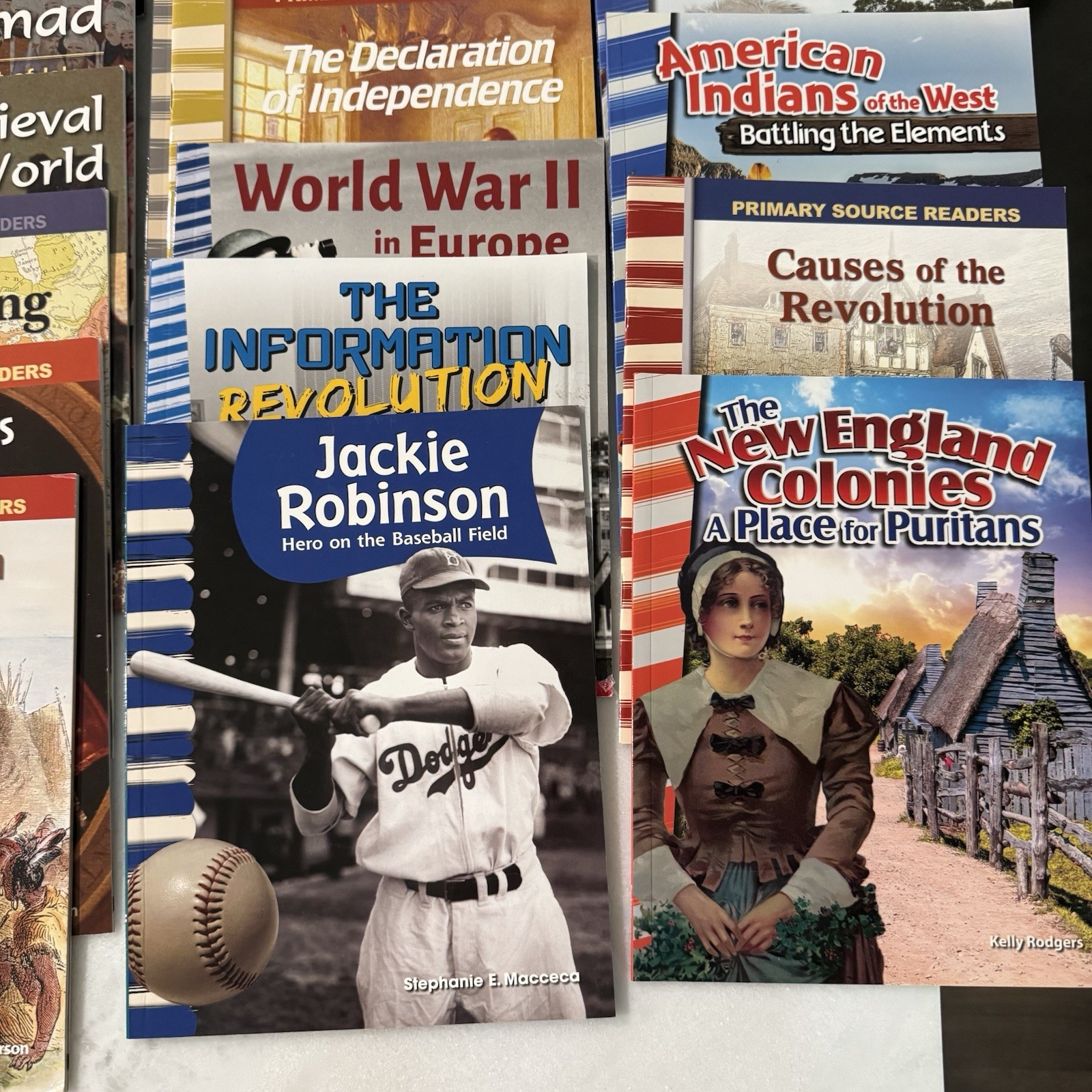 HUGE Lot 80 Different Teacher Created Materials Primary Source Readers History