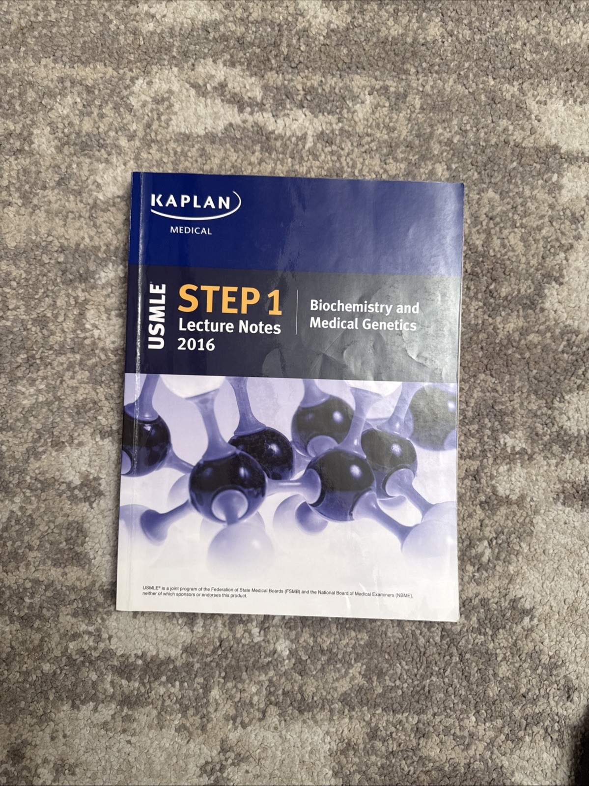 USMLE Step 1 Biochemistry and Medical Genetics Lecture Notes 2016 by Kaplan