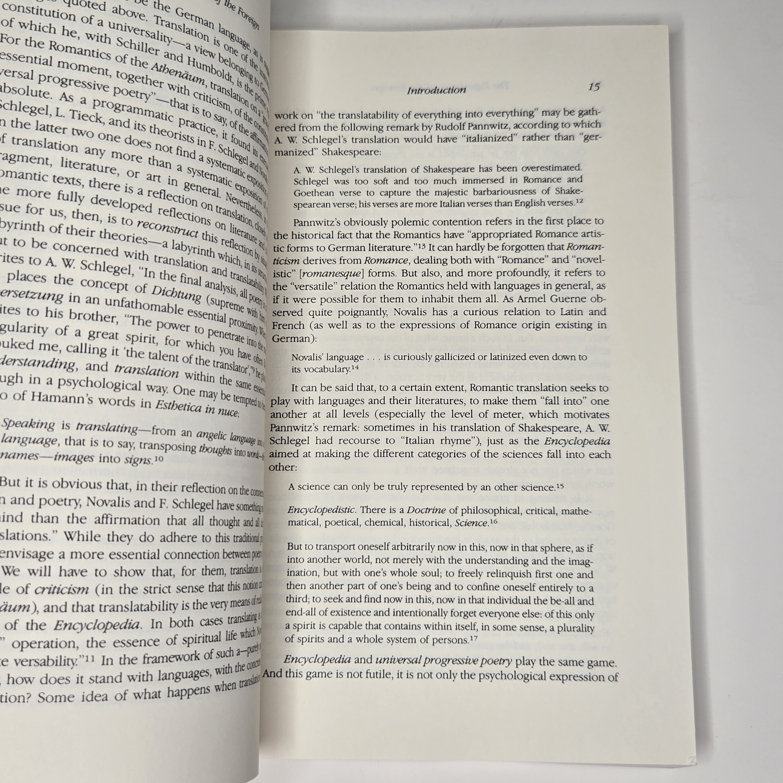 The Experience Of The Foreign: Romantic Germany By Antoine Berman / S. Heyvaert