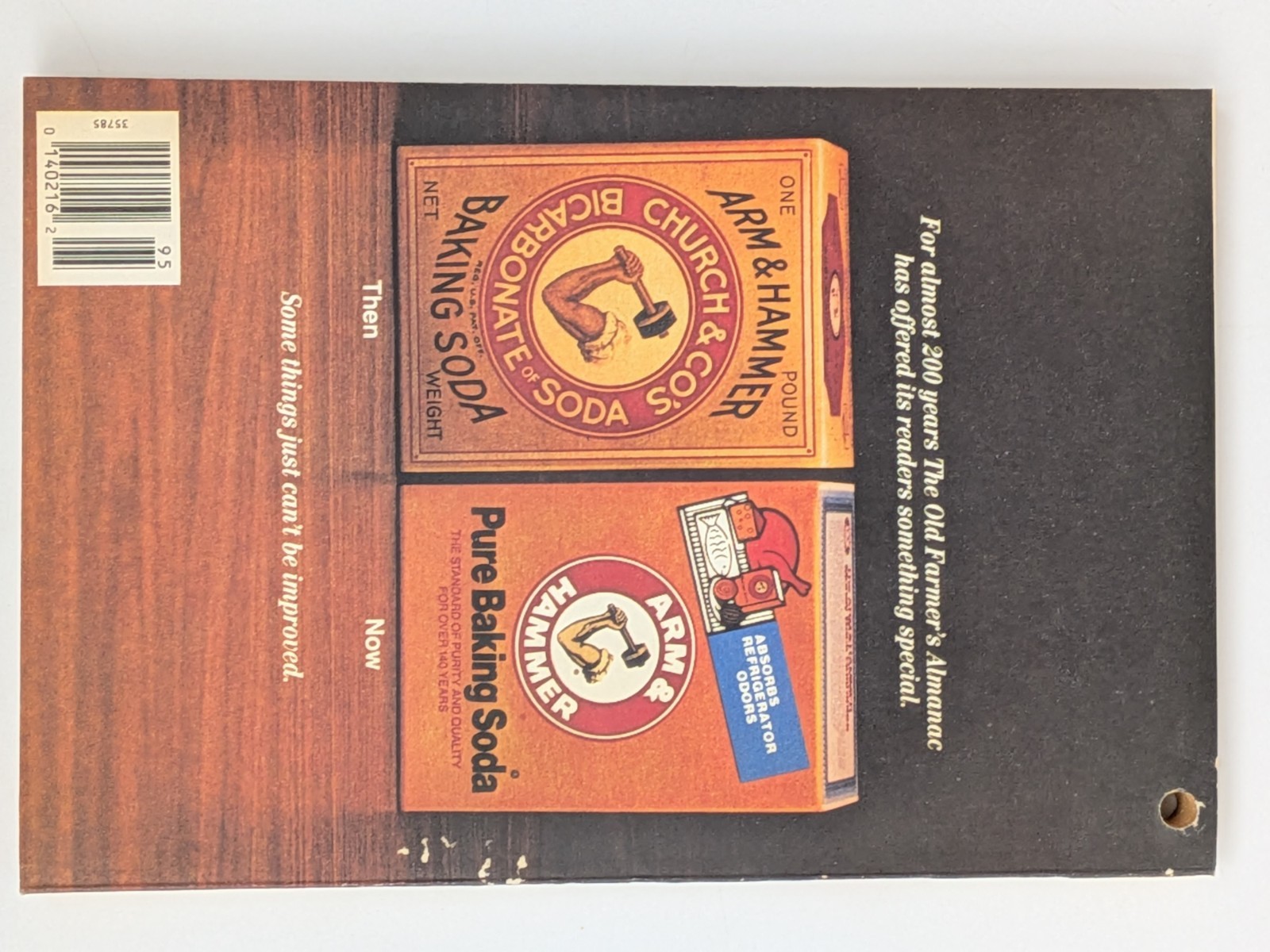 1989 THE OLD FARMERS ALMANAC 197th ANNIVERSARY Planting Zodiac Secrets Recipe